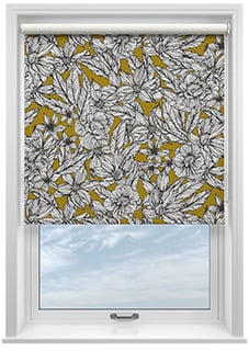 Ted Baker Vietnam, Gold - Twist&Fit Roller Blind